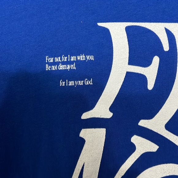 Graphic Men’s XLarge T-shirt “Fear Not” - Picture 3 of 6